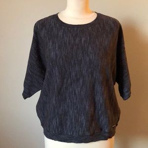 DKNY Jeans Black Knit Top Size Small NWT